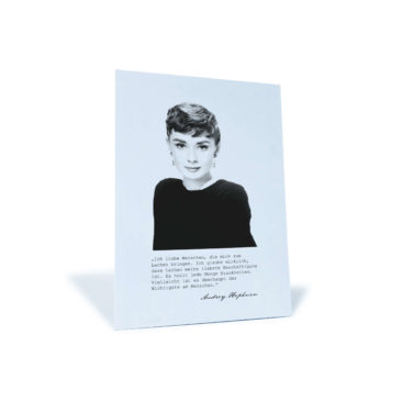 Postkarte Audrey Hepburn Tanz 