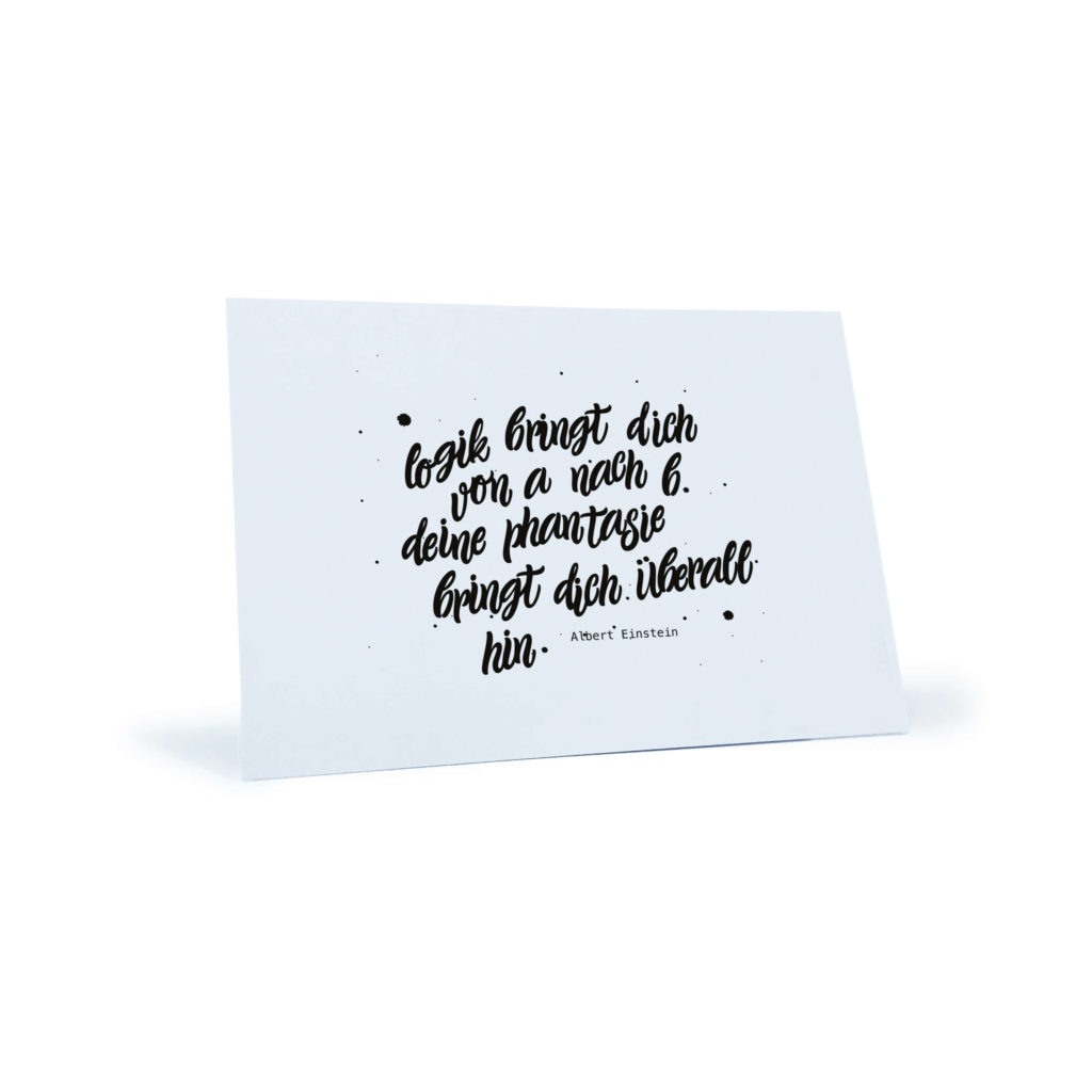 Wunderschöne Postkarten mit Sprüchen und Zitaten Stay Inspired!