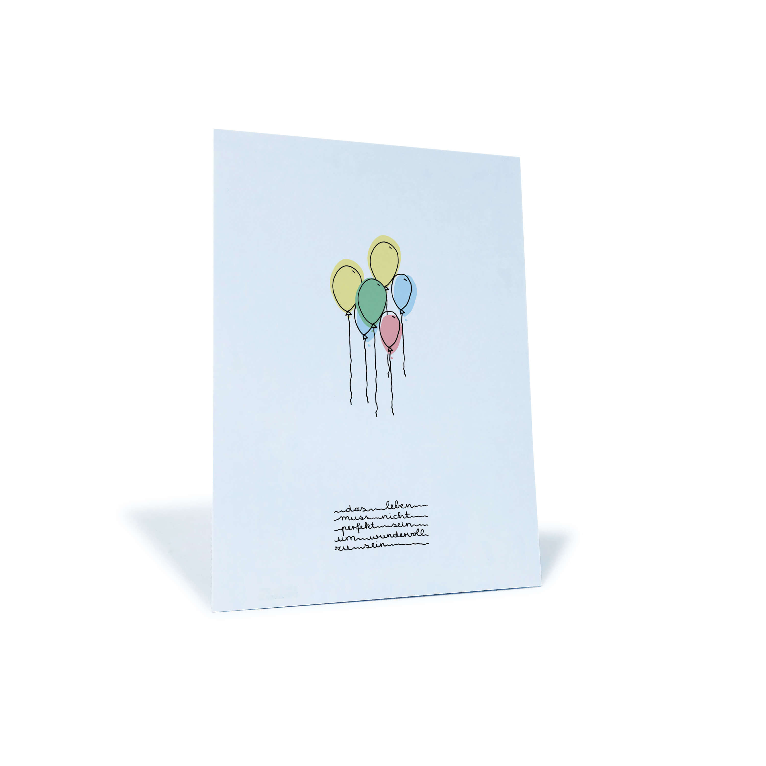 Postkarte "wundervolles Leben" Stay Inspired!
