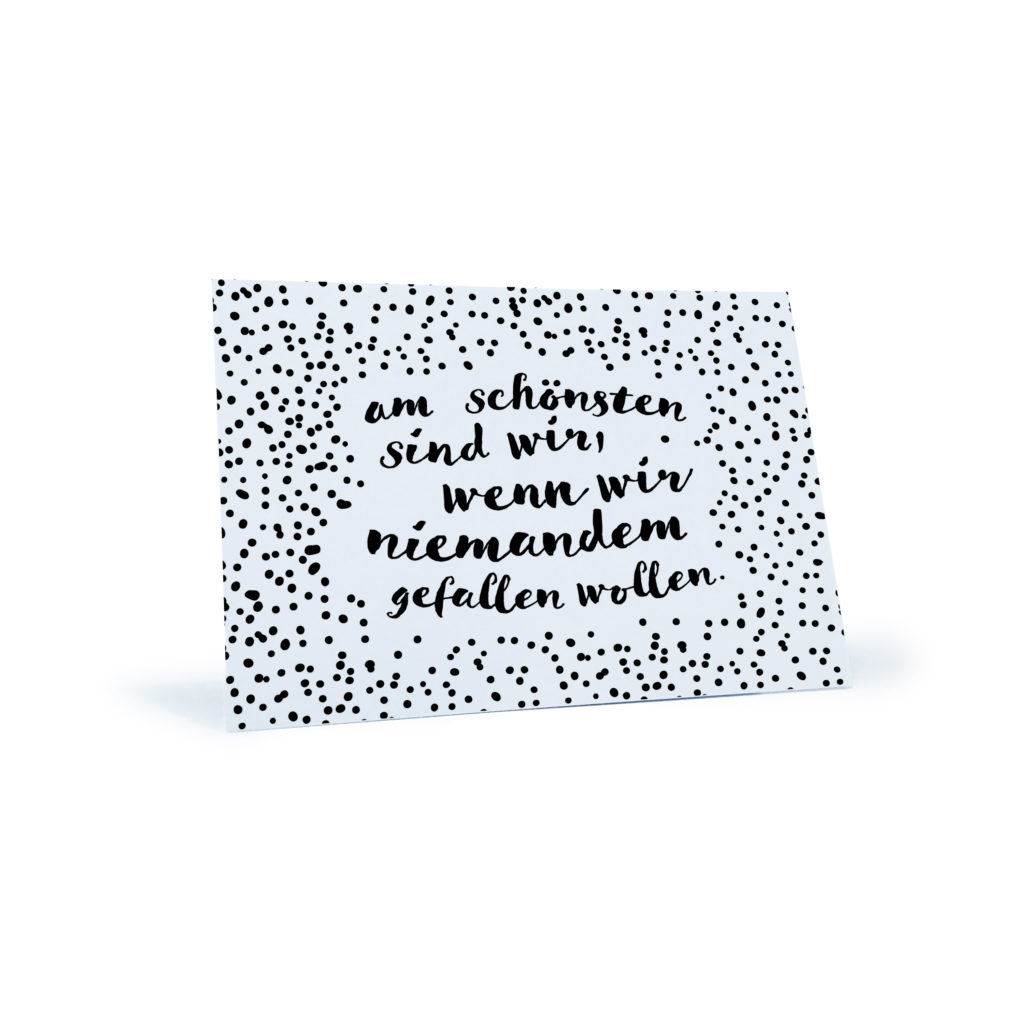 Wunderschöne Postkarten mit Sprüchen und Zitaten Stay Inspired!