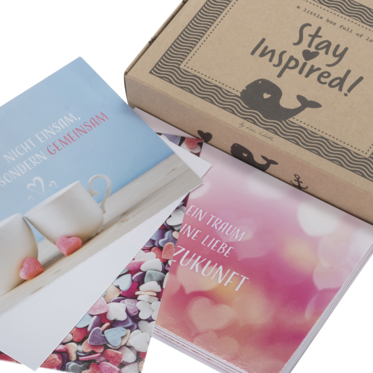 PostkartenSet Hochzeit Hochzeitsspiel 52 Wochen Stay Inspired!