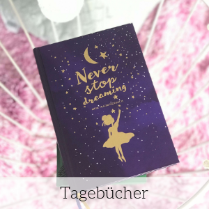 Traumtagebuch "Never stop dreaming"