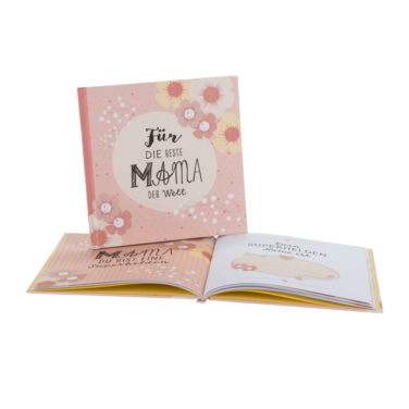 Geschenkbuch für die beste Mama der Welt, zum Geburtstag, Muttertag