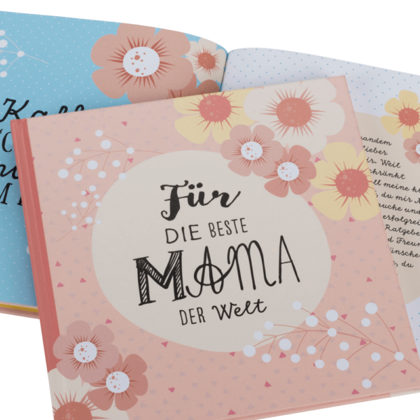 Geschenkbuch für die beste Mama der Welt, zum Geburtstag, Muttertag