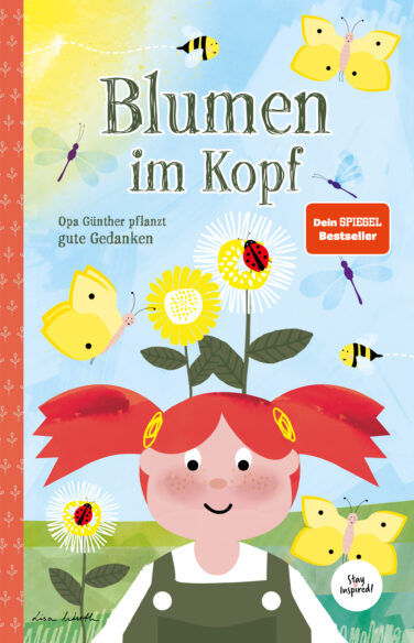 Blumen im Kopf. Opa Günther pflanzt gute Gedanken.