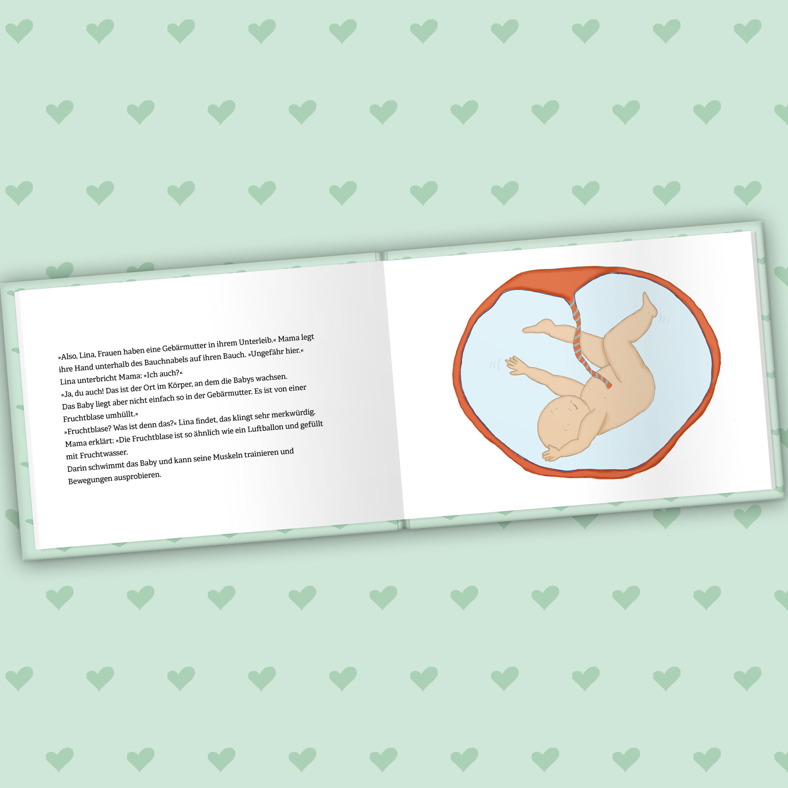 Kinderbuch "Wie geht Geburt" (Hardcover) – Bild 3