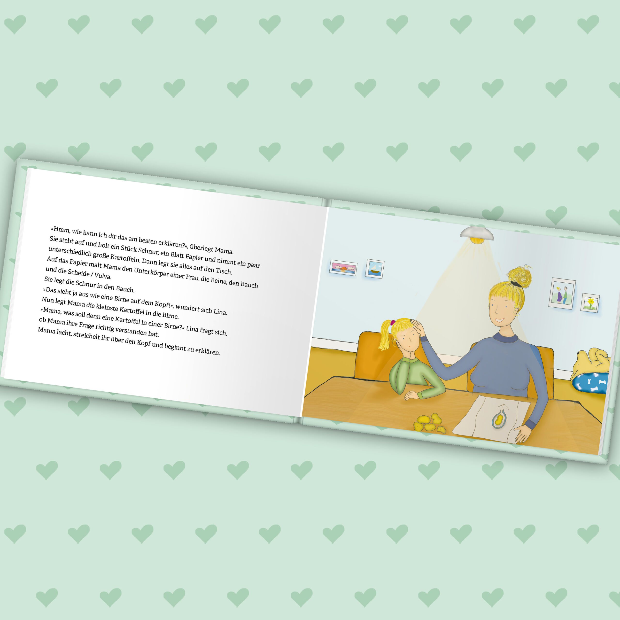 Kinderbuch "Wie geht Geburt" (Hardcover) – Bild 4